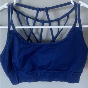 Fabletics strappy sports bra